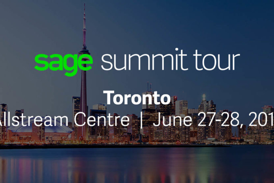 Participation au Sage Summit Tour de Toronto