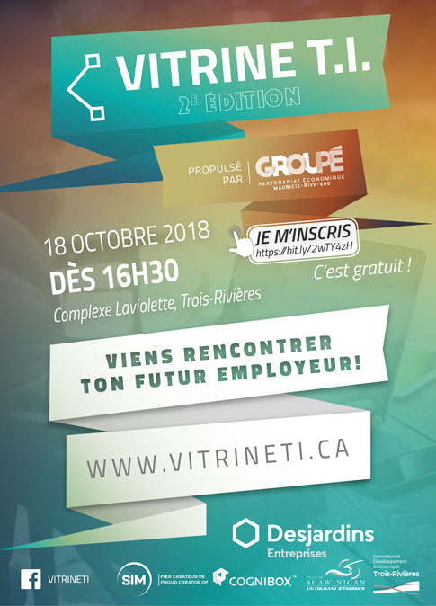 ProgressionLive était à la vitrine T.I. 2e édition